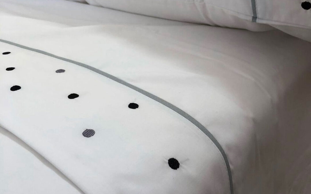 Sábanas con bordados